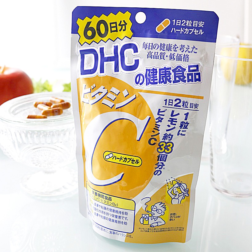 Viên uống DHC Bổ sung Vitamin C Nhật Bản 60 ngày