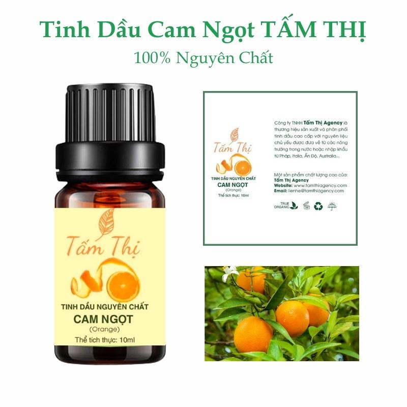Tinh Dầu Cam Ngọt Tấm Thị Tinh Dầu Thiên Nhiên Nguyên Chất 100% Lọ 10ml Giúp Phòng Thơm Mát Đuổi Muỗi Và Côn Trùng