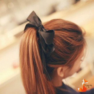 Dây cột tóc Nơ dài Handmade cao cấp phong cách Hàn Quốc Foxy