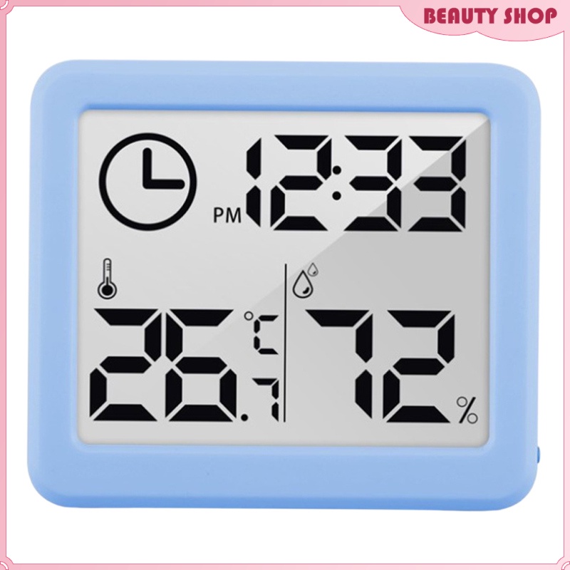  Mini Digital Electronic Temperature Humidity Gauge Indoor Thermometer Hygrometer LCD Display Fahrenheit () for Humidors, Greenhouse, Garden, Cellar