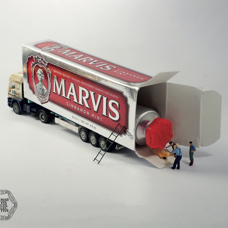 Kem Đánh Răng Marvis Cinnamon Mint - 25ml &amp; 75ml