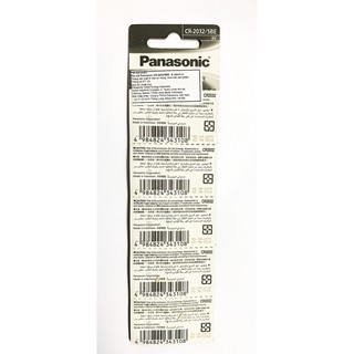 Vỉ 5 viên pin PANASONIC CR2032