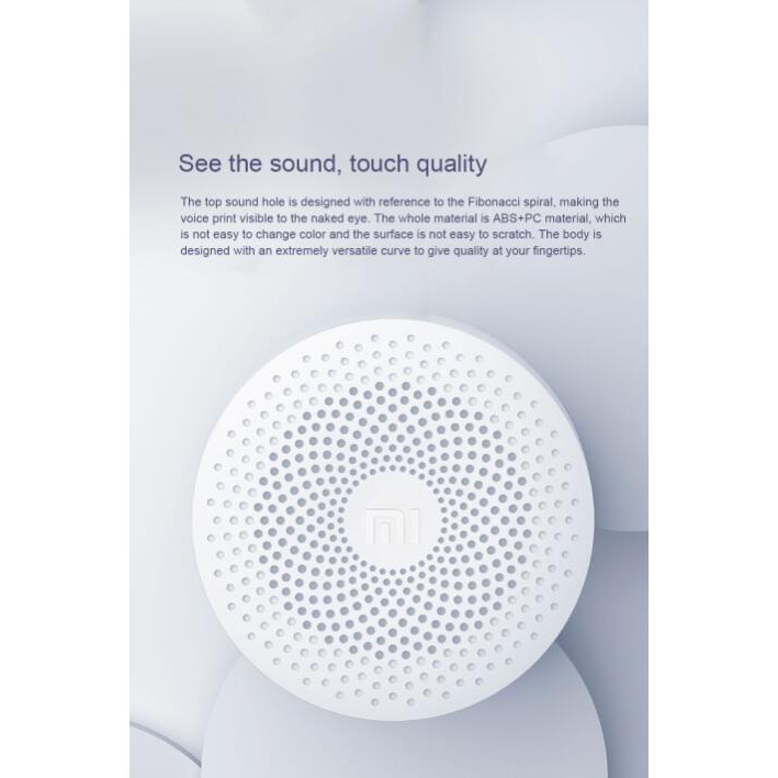 Loa Bluetooth Không Dây Xiaomi Mini Tiện Dụng