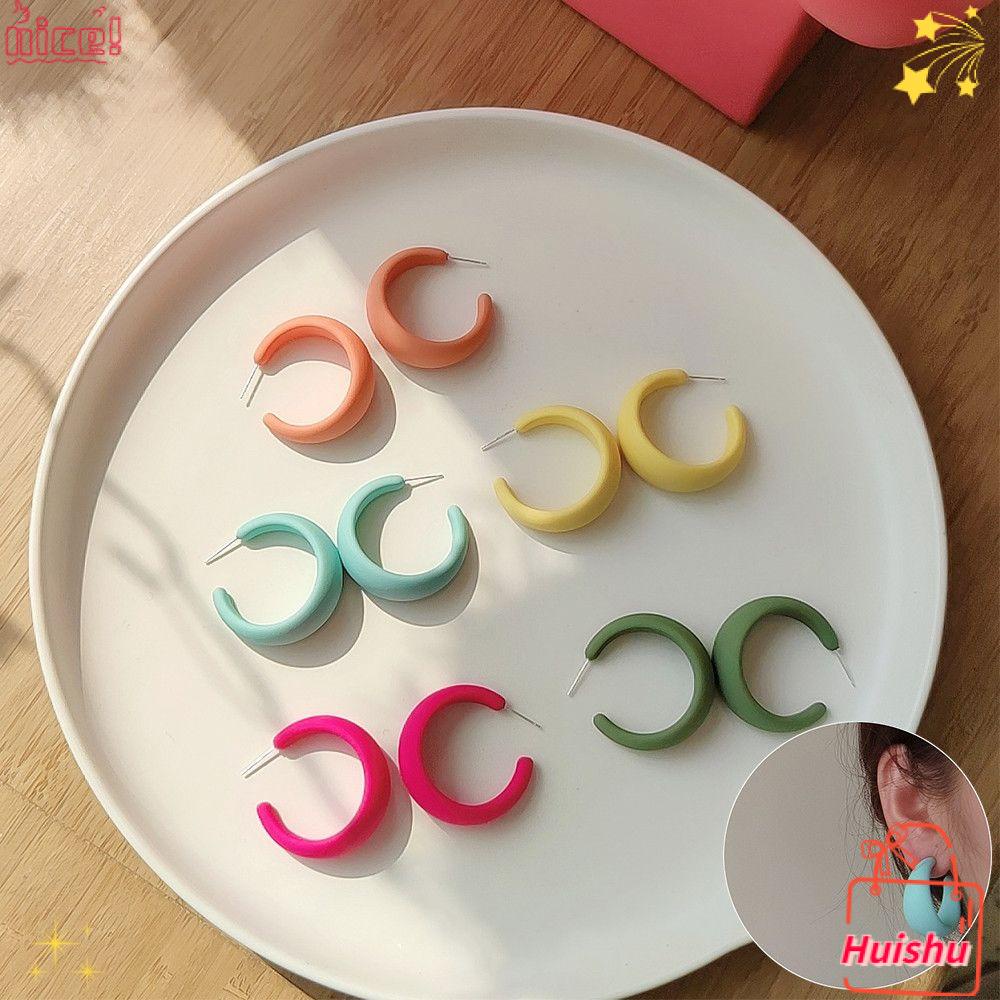 ✣Hs✣ Bông Tai Hình Chữ C Thời Trang Dành Cho Nữ