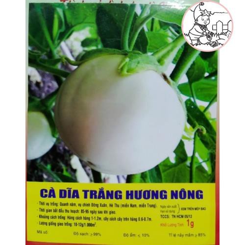 HẠT CÀ DĨA TRẮNG - GÓI 1 GRAM