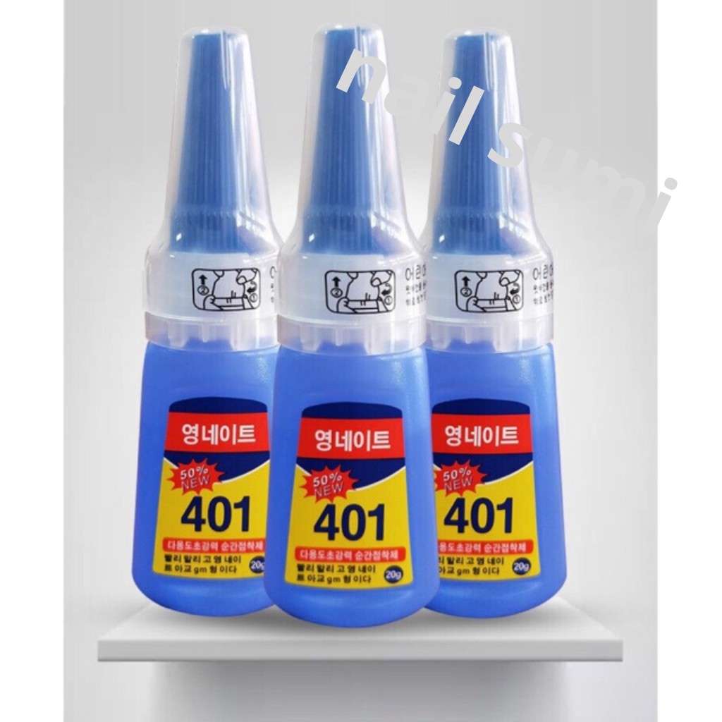 Keo 401 , keo gắn móng dính đá