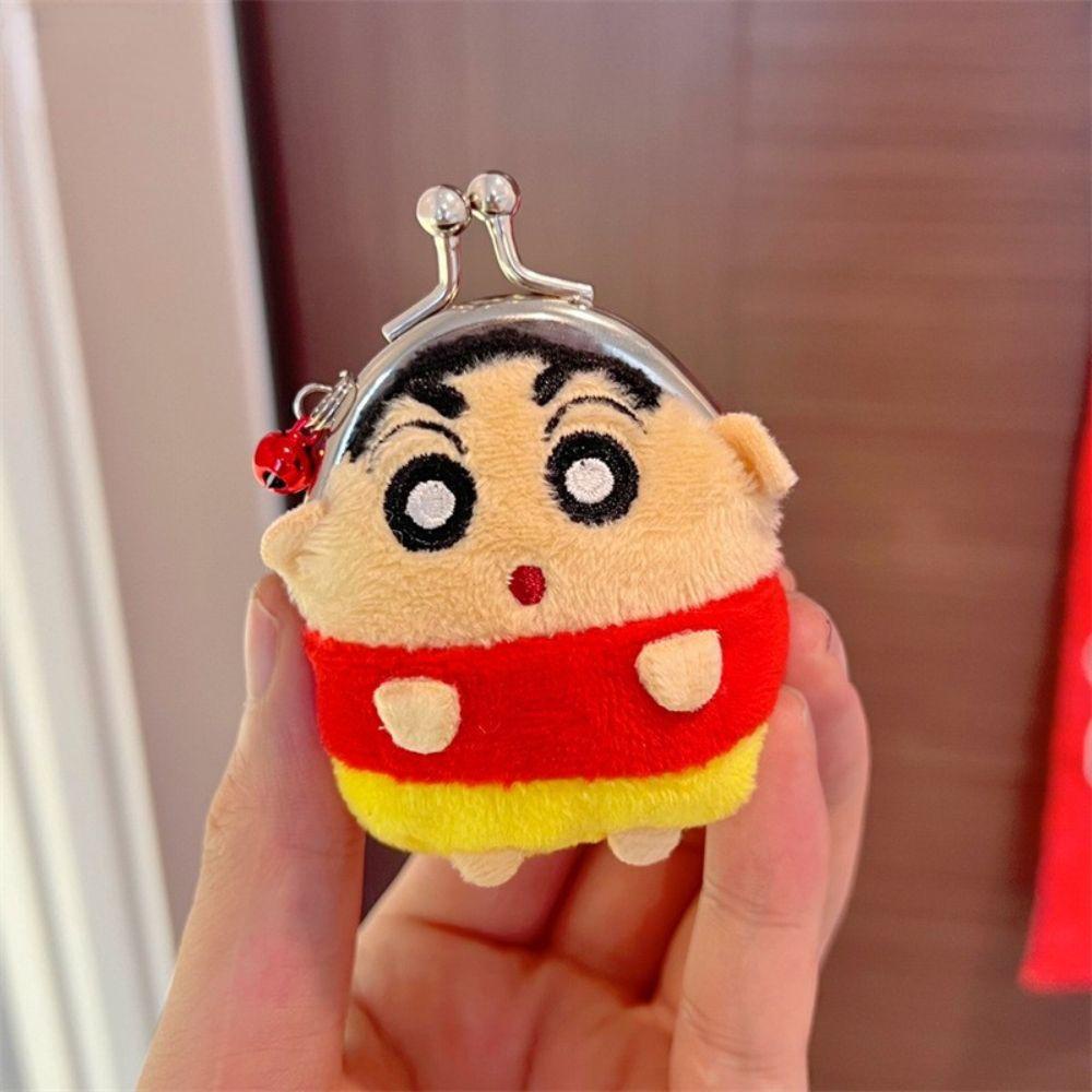 DWAYNE Ví Đựng Tiền Xu In Hình Shin-Chan Dễ Thương Cho Bé