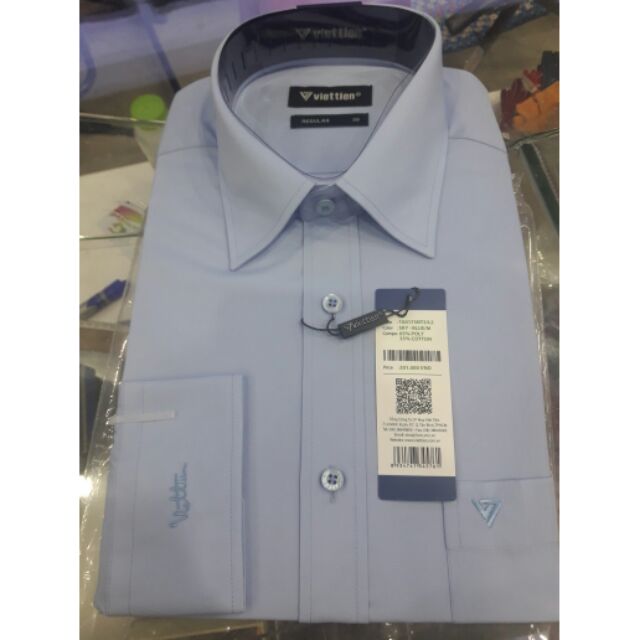 Sơ mi dài tay Viettien