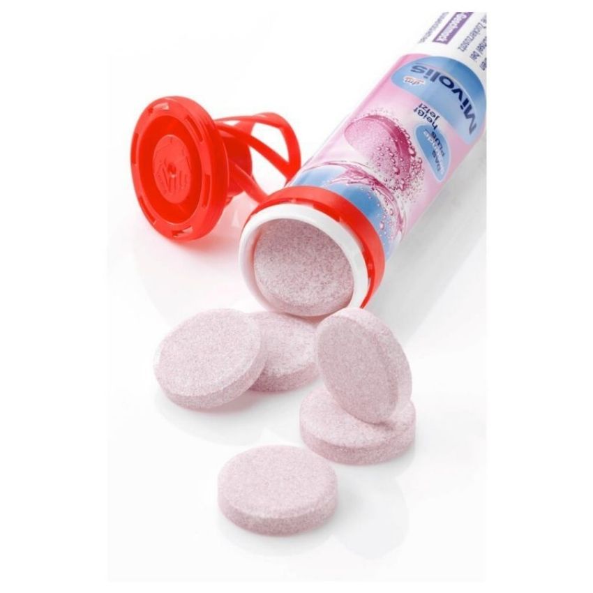 Viên Sủi Sắt Và Vitamin C Eisen Mivolis Đức hộp 20 viên hương trái cây tăng sức đề kháng, Ngăn ngừa thiếu máu