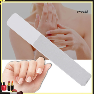 Dũa đánh bóng móng tay 2 mặt bằng thủy tinh