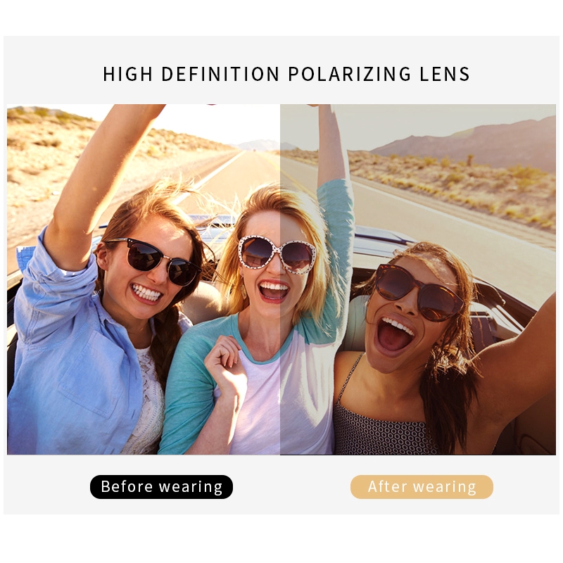Kính mát phân cực chống tia UV thời trang cho nữ