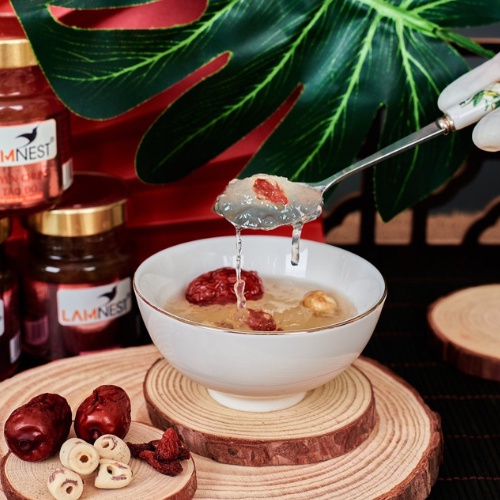 Combo 60 hũ Yến chưng sẵn 30% yến Lamnest -Không hộp quà - yensaocaocaplamnest