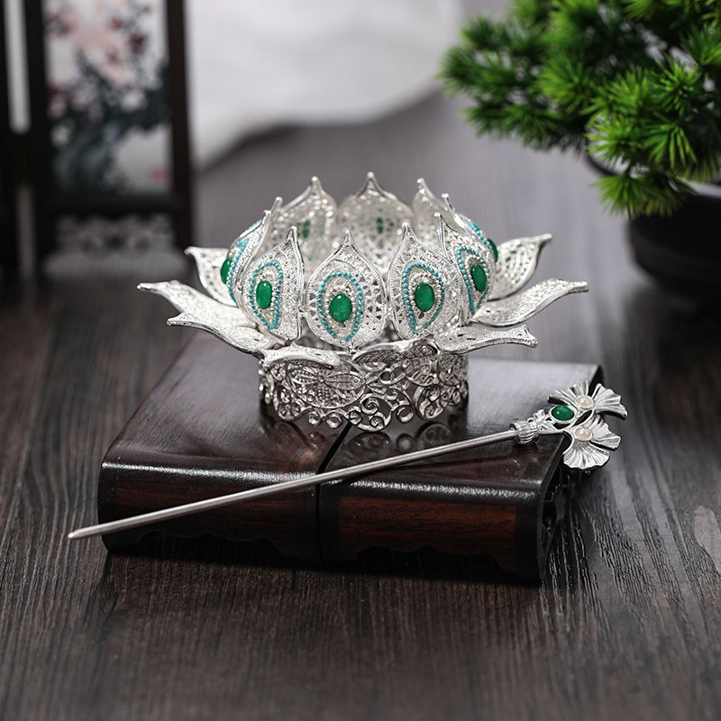 Bộ Phụ Kiện Cài Tóc Phong Cách Cổ Điển Thanh Lịch Dành Cho Nữ