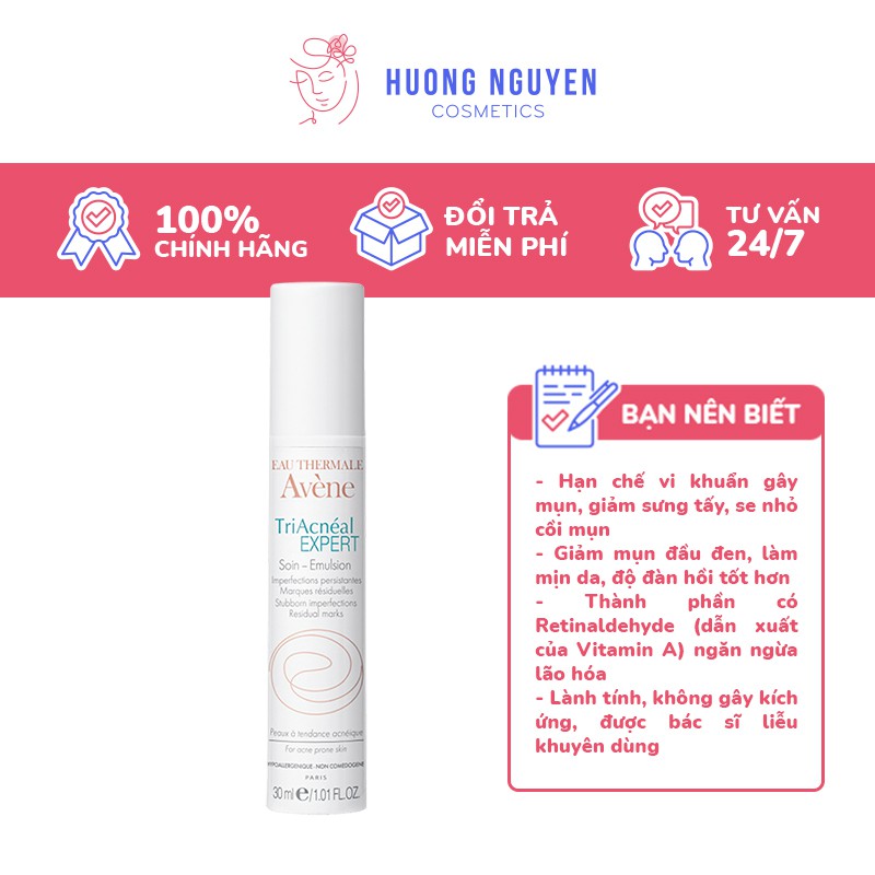 Kem Giảm Mụn Avene TriAcneal Expert Soin Emulsion 30ml