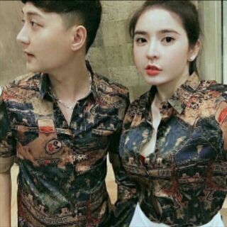 áo sơ mi chất vải phi lụa