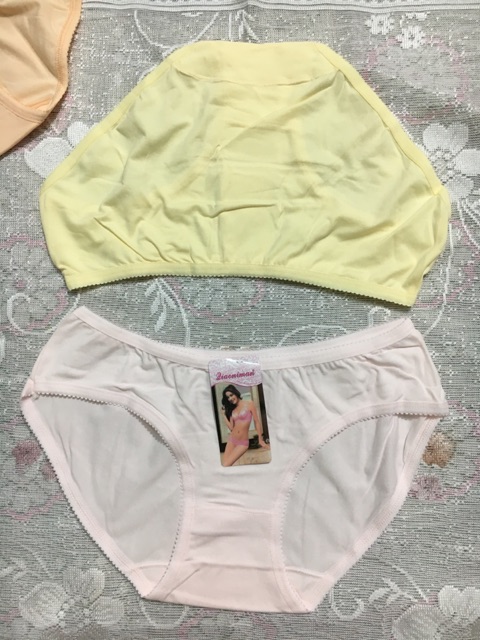 Set 10 Quần lót nữ cotton, quần lót học sinh size trung