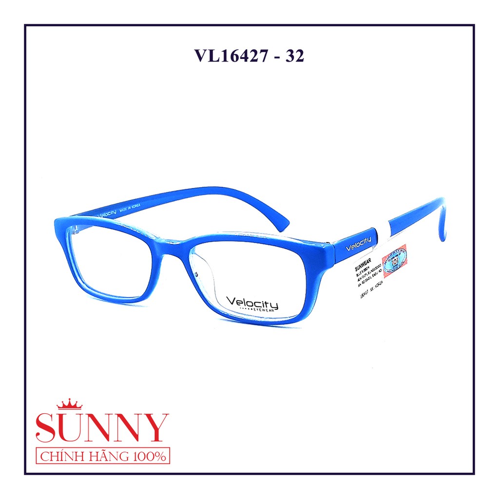 VL16427 - gọng kính nam nữ Velocity chính hãng Italy, bảo hành toàn quốc