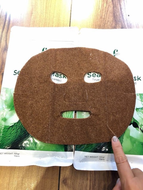 Bán sỉ Mặt nạ tảo biển Hàn Quốc 10 miếng/gói - Seaweed Mask - Hàng chính hãng check code- mẫu mới nhất date 1 năm | Thế Giới Skin Care