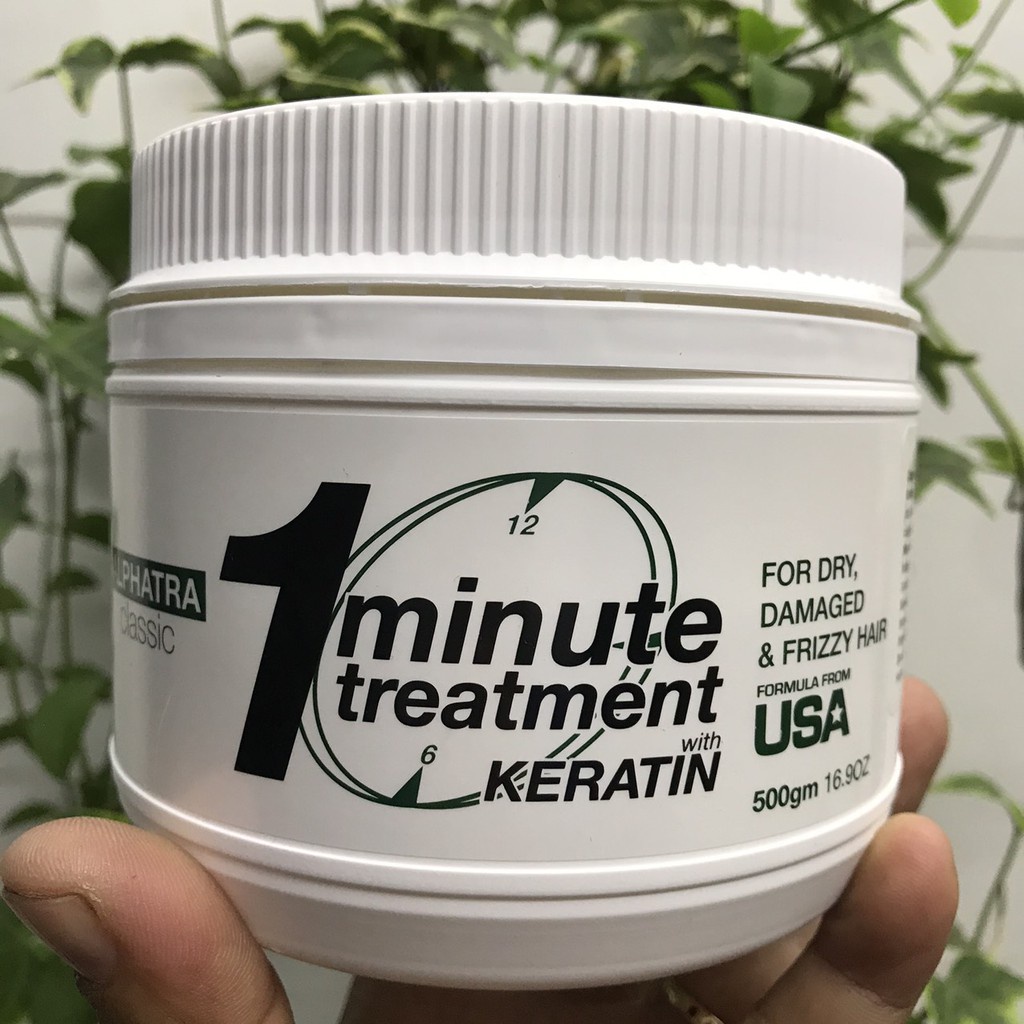 🇺🇸 Kem ủ 1 phút One Minute Treatment Alphatra ( Usa ) 500ml abc