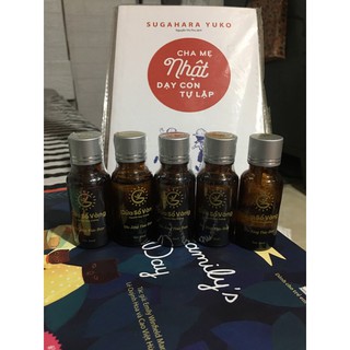 combo 5 tinh dầu thảo dược cửa sô vàng