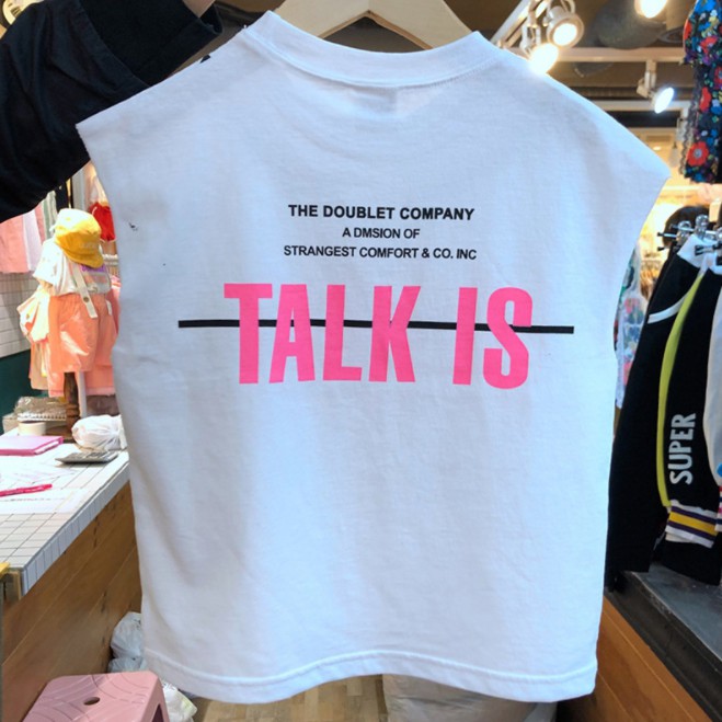 Áo thun tanktop Talk IS cho bé A478