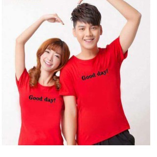 Hot áo thun cặp tình nhân good day Minh Hằng Store