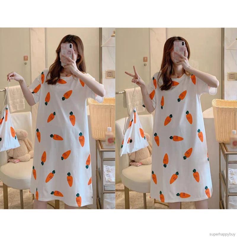 Đầm Ngủ Dáng Rộng Thoải Mái Cho Nữ