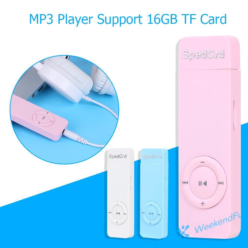 Máy Nghe Nhạc Mp3 Thể Thao Hỗ Trợ Thẻ Tf 64gb