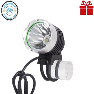 Đèn pin xe đạp siêu sáng x1t6, độ sáng 1800 lumen