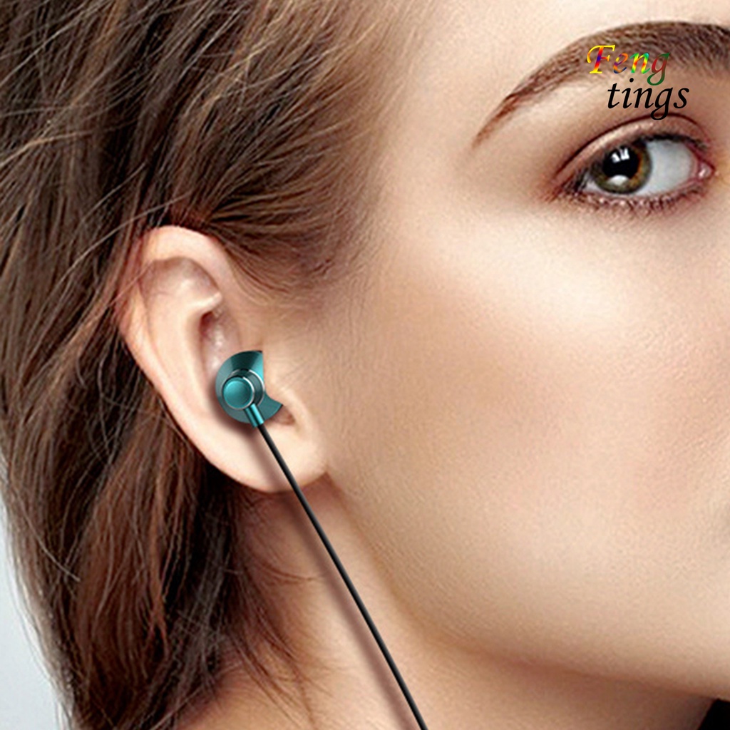 【FT】T3 Universal Earphone Heavy Bass 3.5mm/Type-C Wired Control Sport Headset with Mic for Smartphone