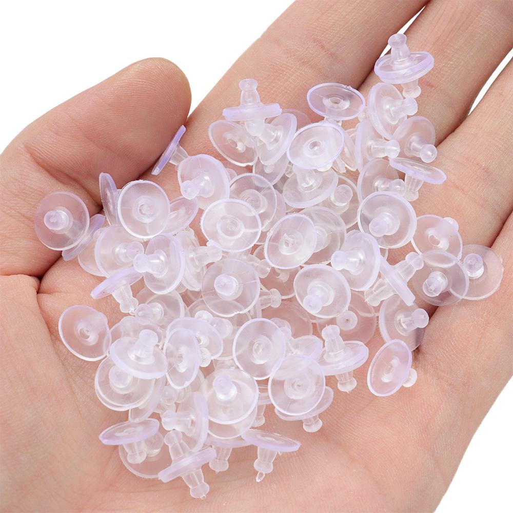 OSIER1 Set 100 Nút Bịt Tai Bằng Silicone Nhiều Màu Tiện Dụng