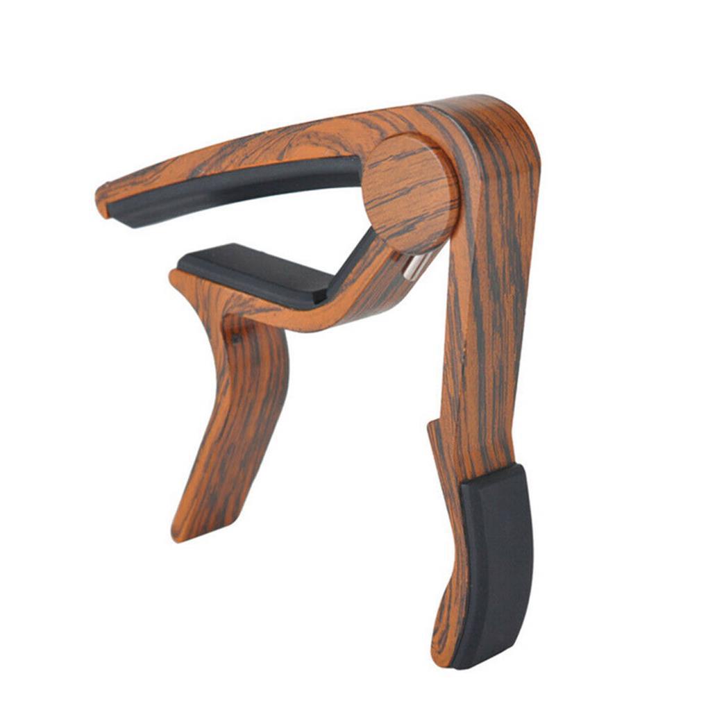 1 Set Kẹp Capo Bằng Gỗ Thay Thế Chuyên Dụng Cho Đàn Guitar Điện
