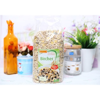 1 kg ngũ cốc Yến mạch mix nho khô HAHNE nhập khẩu Đức
