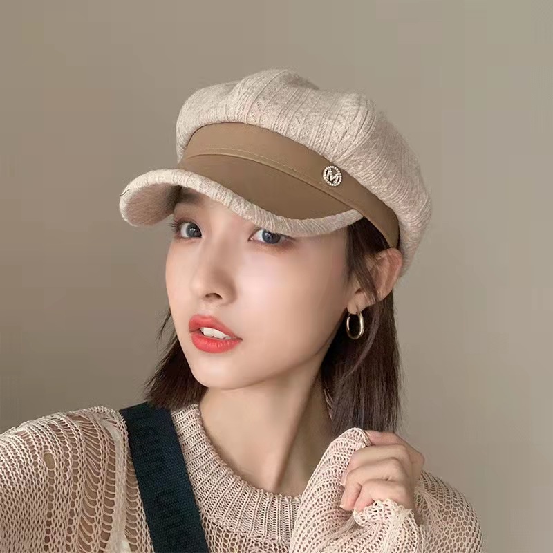 Nón Beret Phong Cách Anh Quốc Kiểu Dáng Thời Trang Cá Tính Cho Nữ
