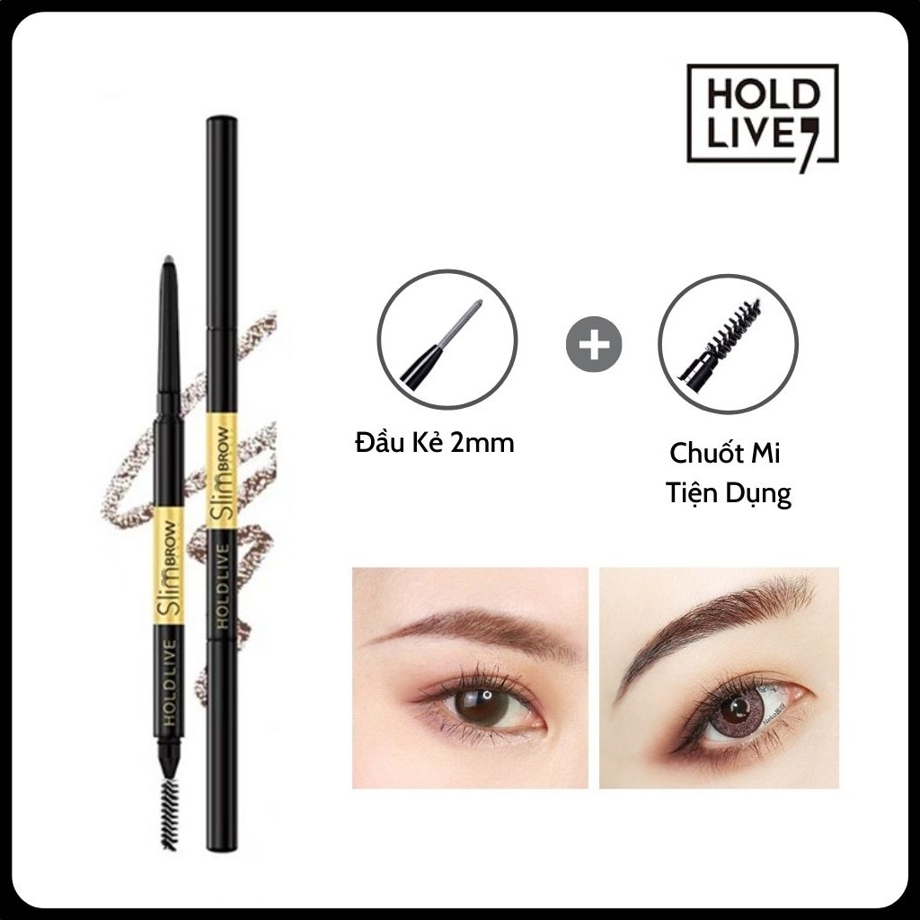 Chì kẻ Mày Hai Đầu HOLD LIVE Slim Brow HL229 - HOLDLIVE