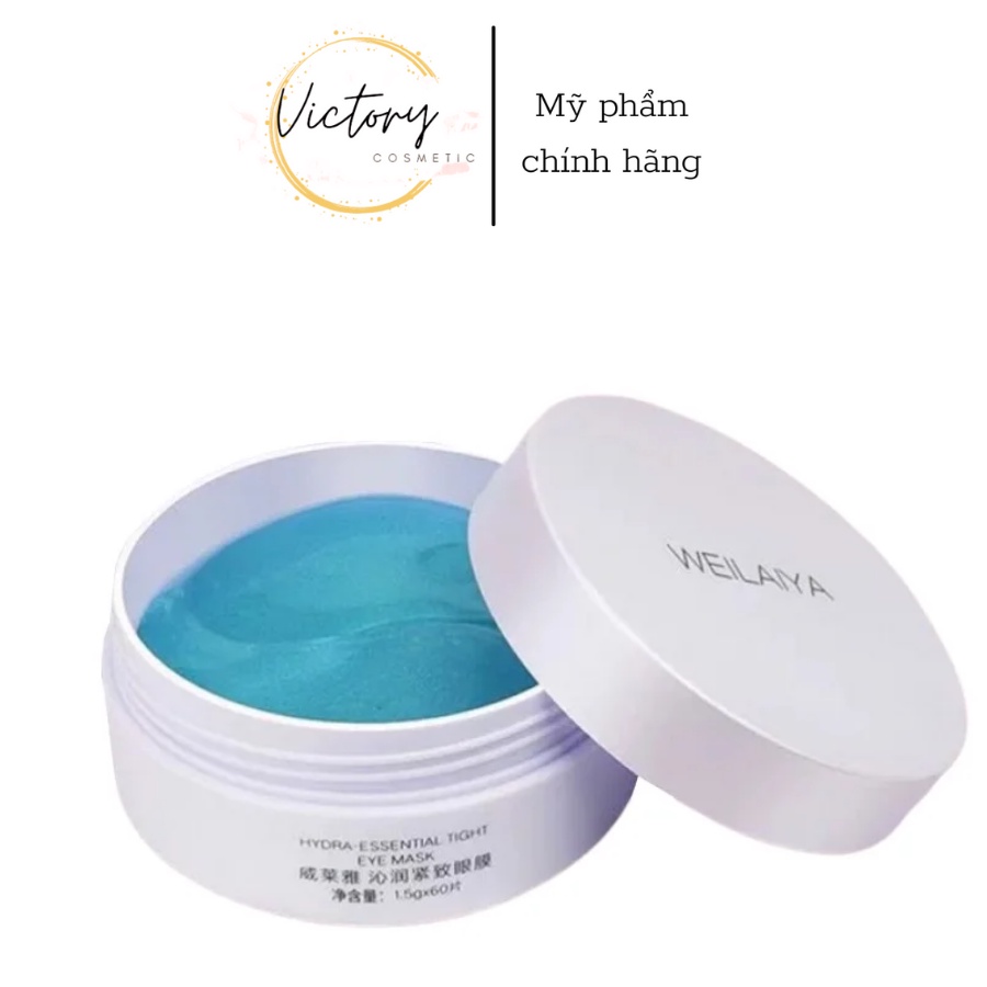 Mặt nạ mắt nâng cơ, chống lão hóa Weilaiya Hydra-Essential Tight Eye Mask 60 miếng