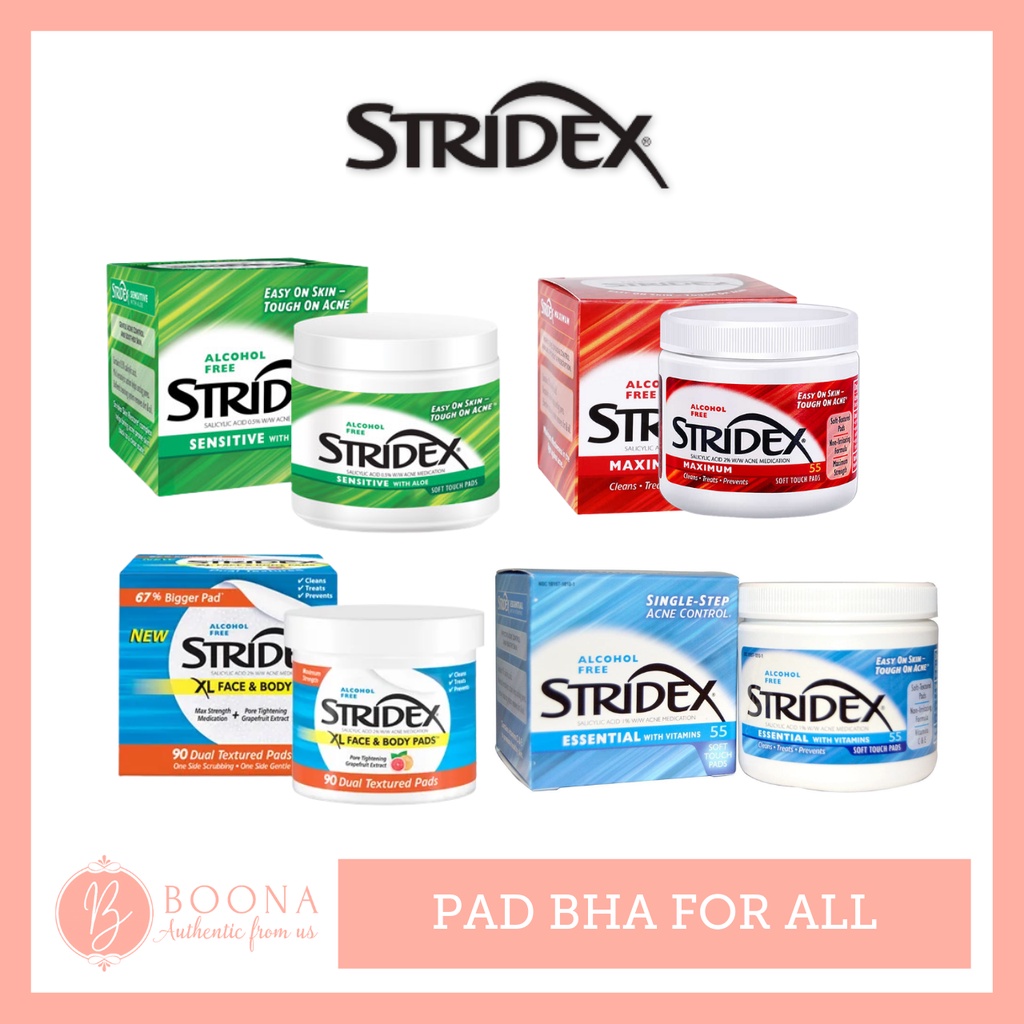 [ Stridex ] - Pad giảm mụn BHA