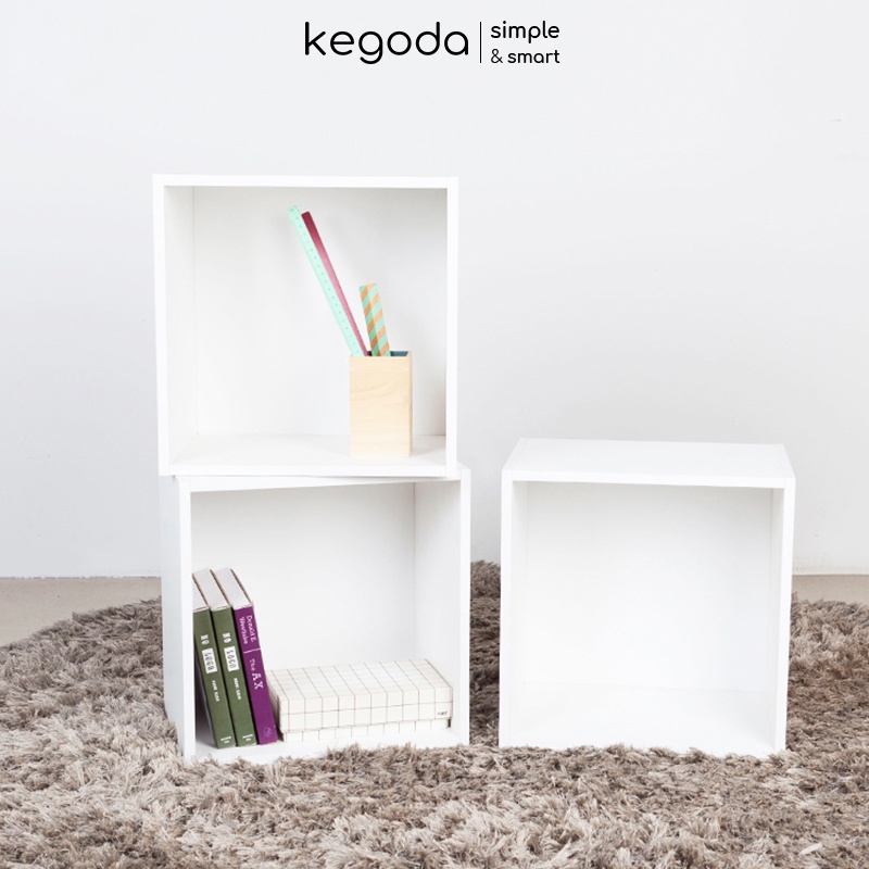 Kệ Hộp Hình Vuông Thương Hiệu KEGODA, Kích Thước Ngang 34 x Sâu 24 x Cao 34cm