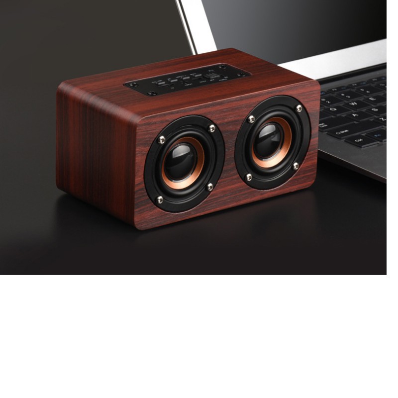 loa gỗ Bluetooth Super Bass vi tính âm thanh nổi HIFI Stereo Speaker PF96- Giá Siêu Rẻ - Siêu Chất