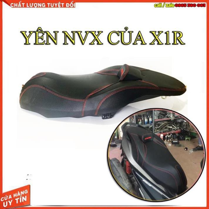 🚀 YÊN XE NVX CHÍNH HÃNG X1R  ( MÀU ĐEN KIỂU THÁI) 🚀