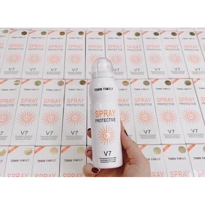 Kem chống nắng | V7 SPRAY PROTECTIVE SPF 50 PA