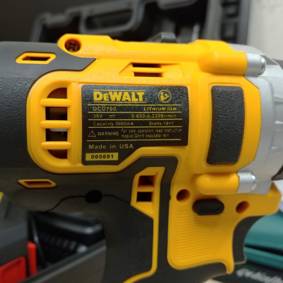 Máy khoan pin Dewalt 36V 2 Pin - 3 chức năng  - Máy khoan bắt vít Dewalt - Khoan tường, khoan bê tông, bắt vít