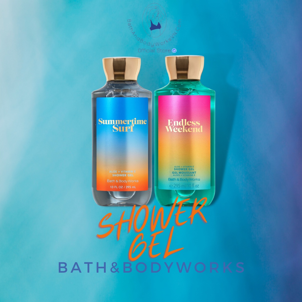 Shower Gel Sữa tắm dưỡng thể Bath And Body Works cấp ẩm và làm sạch cho da, đa dạng mùi hương.