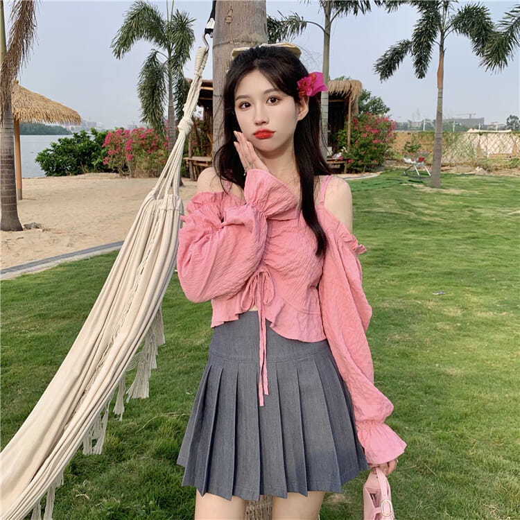 Áo Sơ Mi Tay Dài Dáng Ôm Thiết Kế Mới Cho Nữ