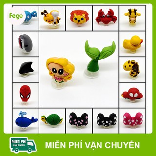 [Freeship 50k] JIBBITZ-Charm-sticker-icon Nút cài trang trí dép 3D NỔI Ship từ 10 trở lên.