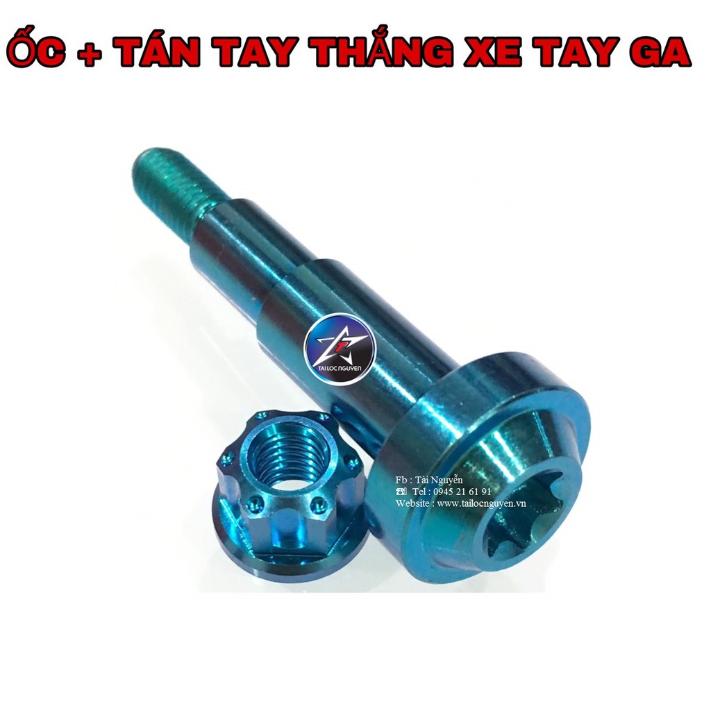 COMBO ỐC VÀ TÁN GR5 TAY THẮNG XE GA VÀ XE SỐ