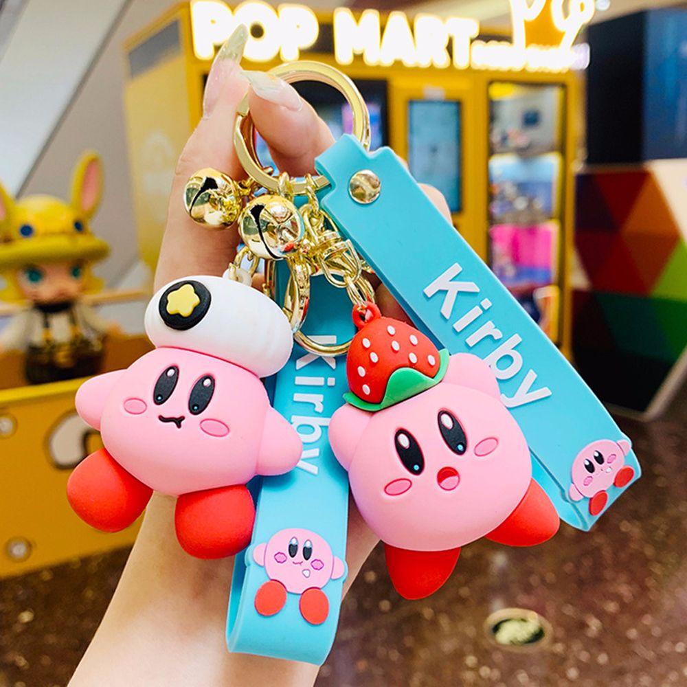 Móc Khóa Hình Búp Bê Hoạt Hình Kirby Dễ Thương