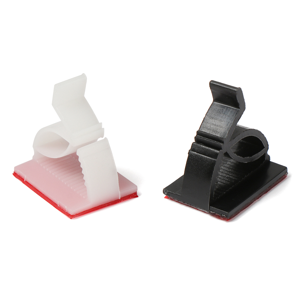 Bộ 50 kẹp nhựa giữ dây cáp chất lượng cao nhiều màu sắc