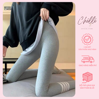 Quần tất legging sọc ngang len tăm siêu co giãn P357