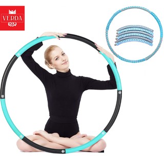 [KÈM VIDEO] Vòng Lắc Eo Massage Khung Kim Loại Tháo Lắp Kula Hup - Ống Thép Không Gỉ Hula Hoop
